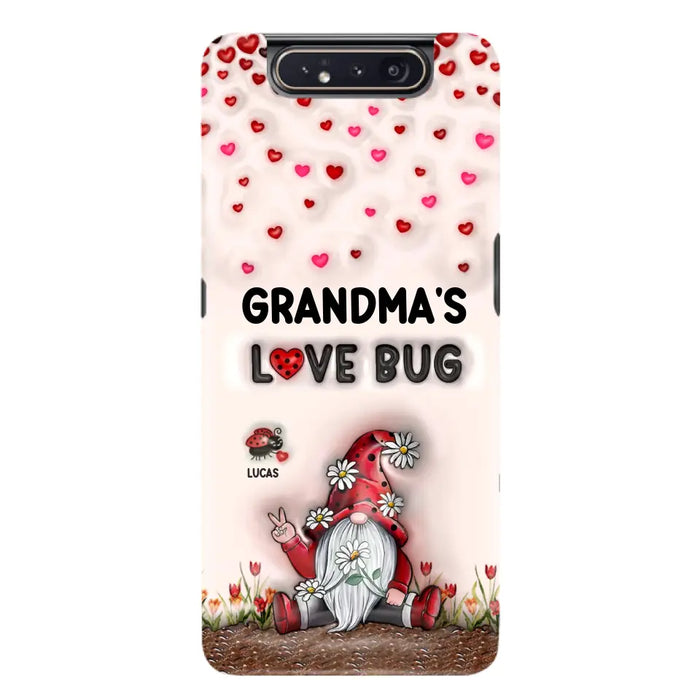 Custom Personalized Grandma's Love Bugs Phone Case - Upto 12 Kids - Mother's Day Gift Idea for Grandma/ Mom - Case for iPhone/ Samsung