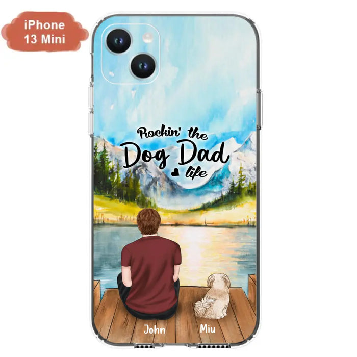 Personalized Pet Mom/Dad Phone Case - Chubby or Slim with up to 7 Pets