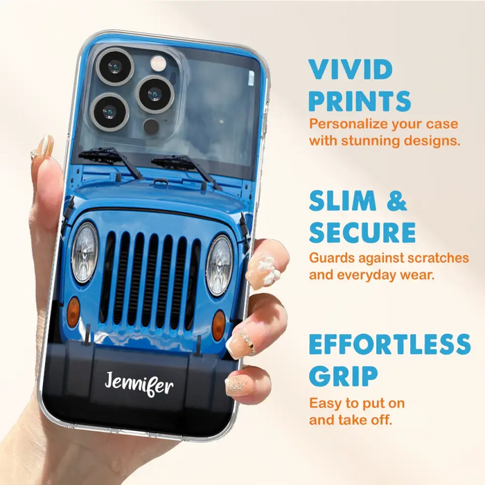 Custom personalized off-road car phone case - Phone case for iPhone, Samsung and Xiaomi - PE6WBG