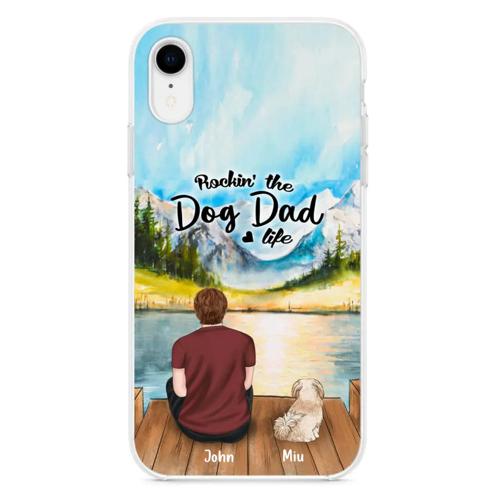 Personalized Pet Mom/Dad Case Phone Case - iPhone and Samsung Case (Updated for iPhone 13, iPhone 13 mini, iPhone 13 Pro, iPhone 13 Pro Max)