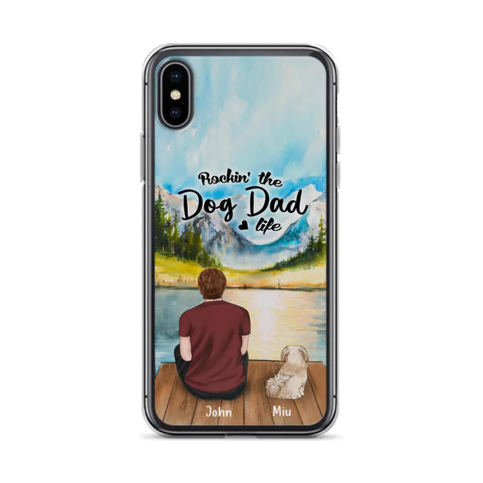 Personalized Pet Mom/Dad Case Phone Case - iPhone and Samsung Case (Updated for iPhone 13, iPhone 13 mini, iPhone 13 Pro, iPhone 13 Pro Max)