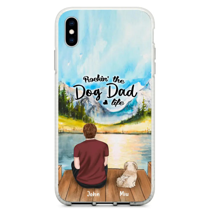 Personalized Pet Mom/Dad Case Phone Case - iPhone and Samsung Case (Updated for iPhone 13, iPhone 13 mini, iPhone 13 Pro, iPhone 13 Pro Max)