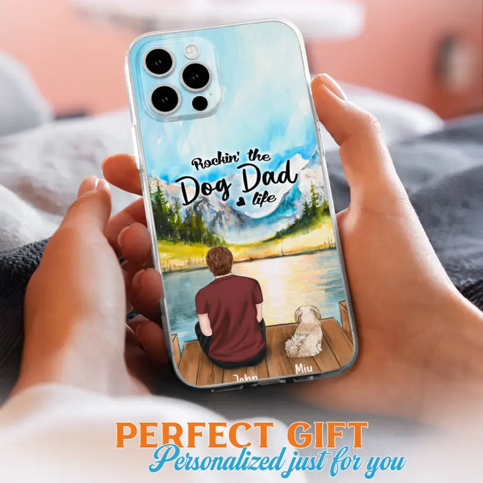 Personalized Pet Mom/Dad Case Phone Case - iPhone and Samsung Case (Updated for iPhone 13, iPhone 13 mini, iPhone 13 Pro, iPhone 13 Pro Max)