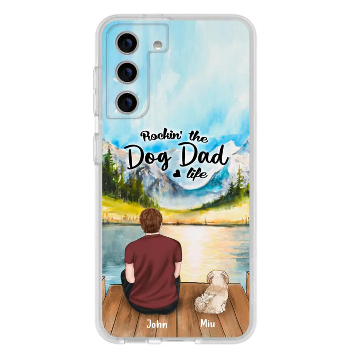 Personalized Pet Mom/Dad Case Phone Case - iPhone and Samsung Case (Updated for iPhone 13, iPhone 13 mini, iPhone 13 Pro, iPhone 13 Pro Max)