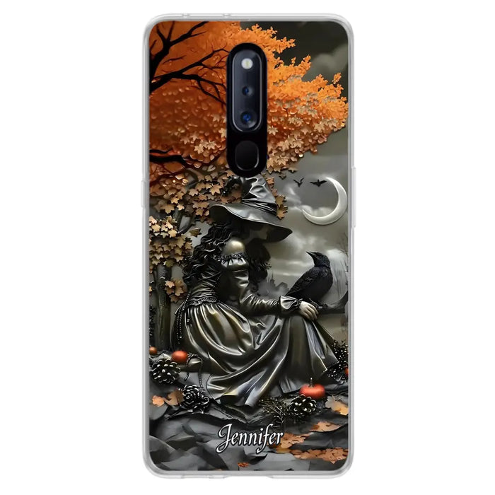 Custom Personalized Witch Phone Case - Halloween/ Birthday Gift Idea For Yourself, Women, Witch Lovers - Case For Xiaomi/ Oppo/ Huawei