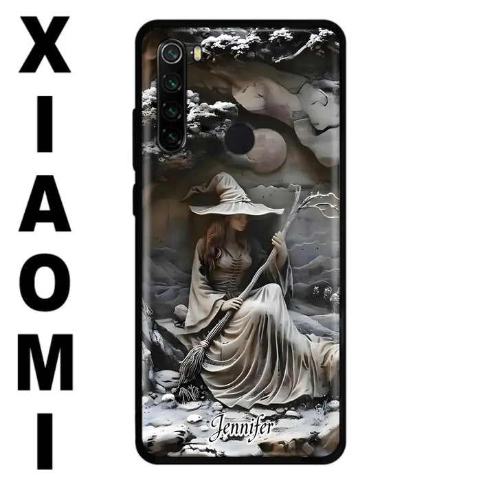 Custom Personalized Witch Phone Case - Halloween/ Birthday Gift Idea For Yourself, Witch Lovers - Case For Xiaomi/ Oppo/ Huawei