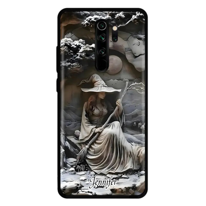 Custom Personalized Witch Phone Case - Halloween/ Birthday Gift Idea For Yourself, Witch Lovers - Case For Xiaomi/ Oppo/ Huawei