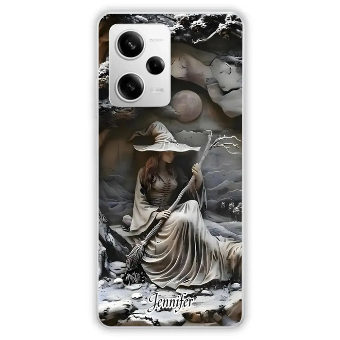 Custom Personalized Witch Phone Case - Halloween/ Birthday Gift Idea For Yourself, Witch Lovers - Case For Xiaomi/ Oppo/ Huawei