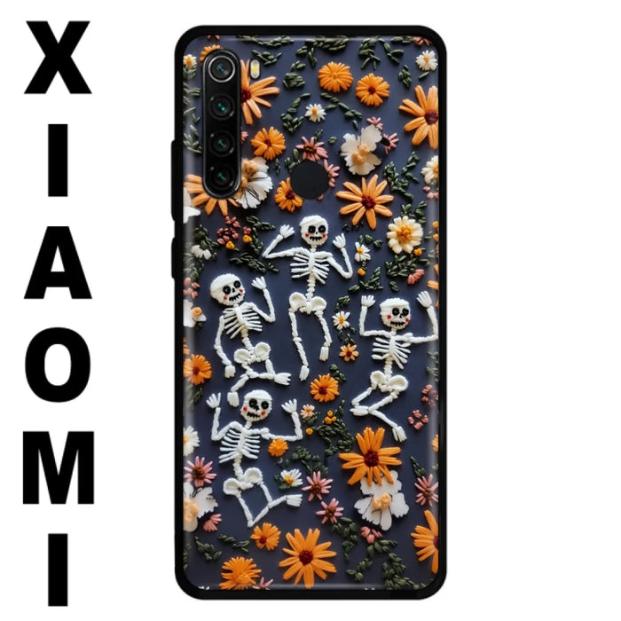 Custom Personalized 3D Skeleton Phone Case - Halloween Gift Idea - Case For Xiaomi/ Oppo/ Huawei