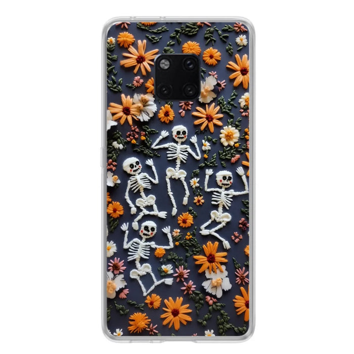 Custom Personalized 3D Skeleton Phone Case - Halloween Gift Idea - Case For Xiaomi/ Oppo/ Huawei