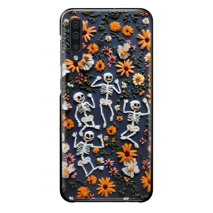 Custom Personalized 3D Skeleton Phone Case - Halloween Gift Idea - Case For iPhone/ Samsung