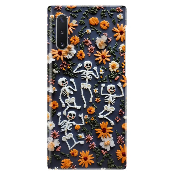 Custom Personalized 3D Skeleton Phone Case - Halloween Gift Idea - Case For iPhone/ Samsung