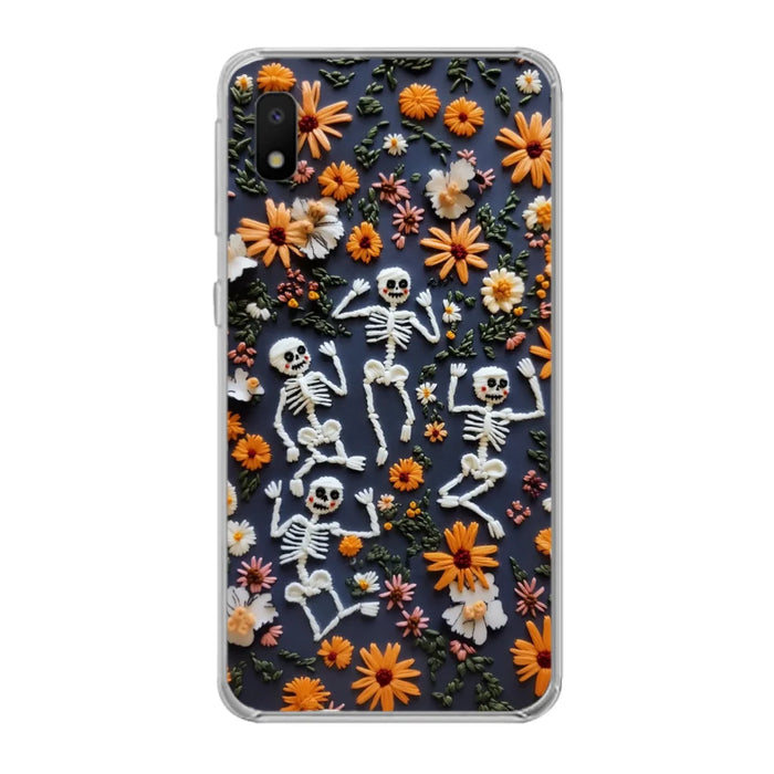 Custom Personalized 3D Skeleton Phone Case - Halloween Gift Idea - Case For iPhone/ Samsung