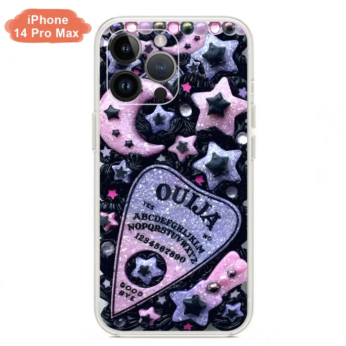 Custom Personalized Witch Phone Case - Halloween Gift Idea - Case For iPhone/ Samsung - Ouija Planchette