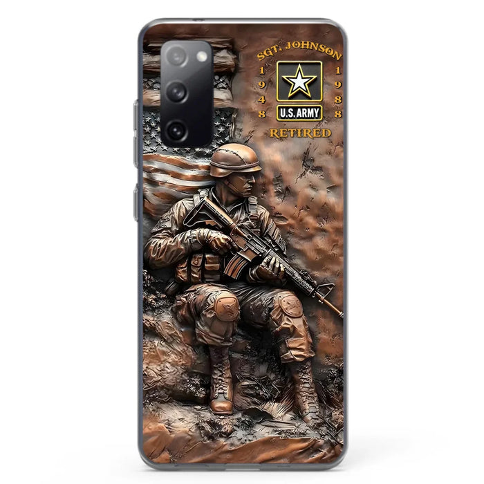 Custom Personalized Veteran Phone Case - Gift Idea For Veteran - Case For iPhone/ Samsung