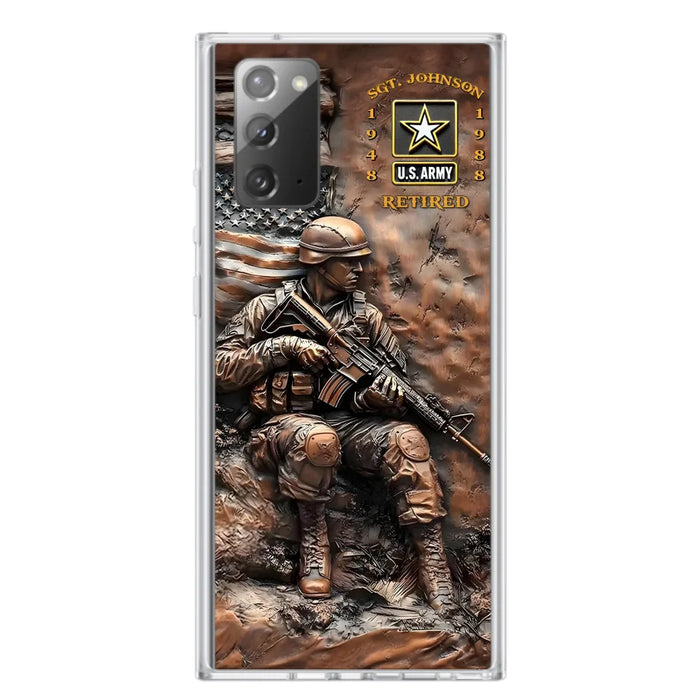 Custom Personalized Veteran Phone Case - Gift Idea For Veteran - Case For iPhone/ Samsung