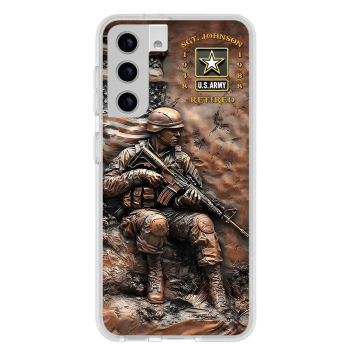 Custom Personalized Veteran Phone Case - Gift Idea For Veteran - Case For iPhone/ Samsung