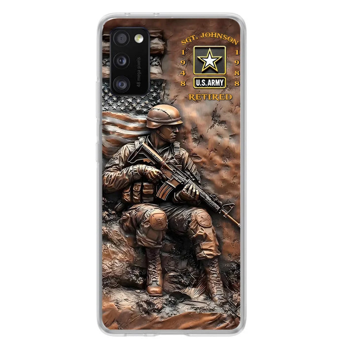 Custom Personalized Veteran Phone Case - Gift Idea For Veteran - Case For iPhone/ Samsung