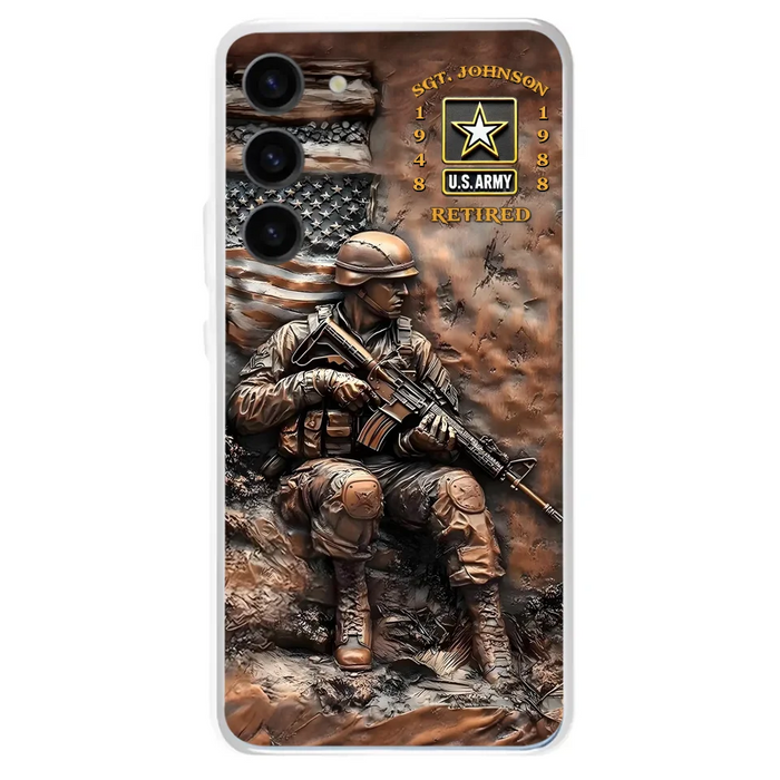 Custom Personalized Veteran Phone Case - Gift Idea For Veteran - Case For iPhone/ Samsung