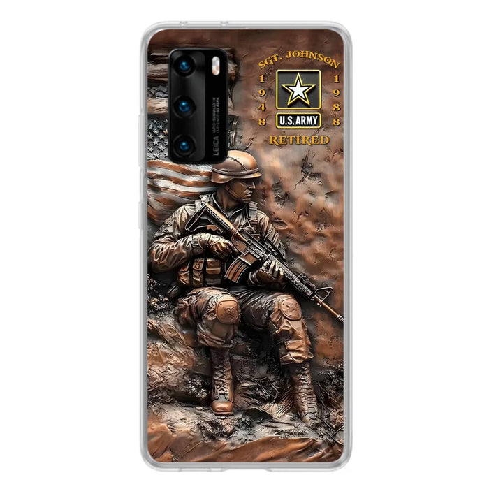 Custom Personalized Veteran Phone Case - Gift Idea For Veteran - Case For Xiaomi/ Oppo/ Huawei