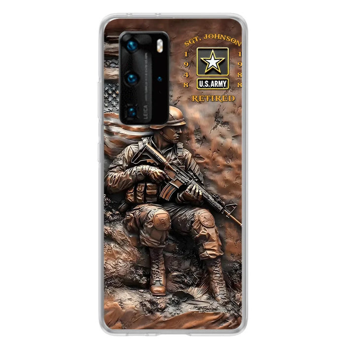 Custom Personalized Veteran Phone Case - Gift Idea For Veteran - Case For Xiaomi/ Oppo/ Huawei