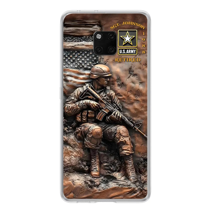 Custom Personalized Veteran Phone Case - Gift Idea For Veteran - Case For Xiaomi/ Oppo/ Huawei