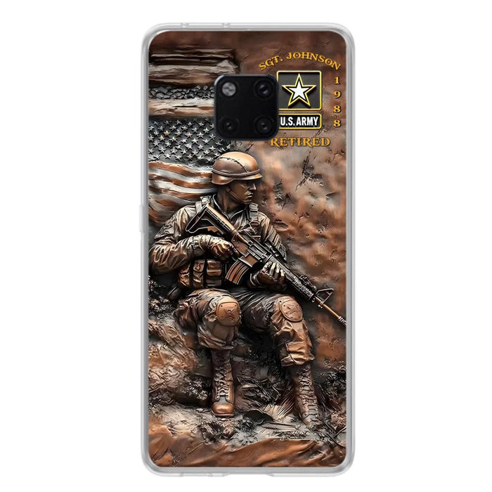 Custom Personalized Veteran Phone Case - Gift Idea For Veteran - Case For Xiaomi/ Oppo/ Huawei