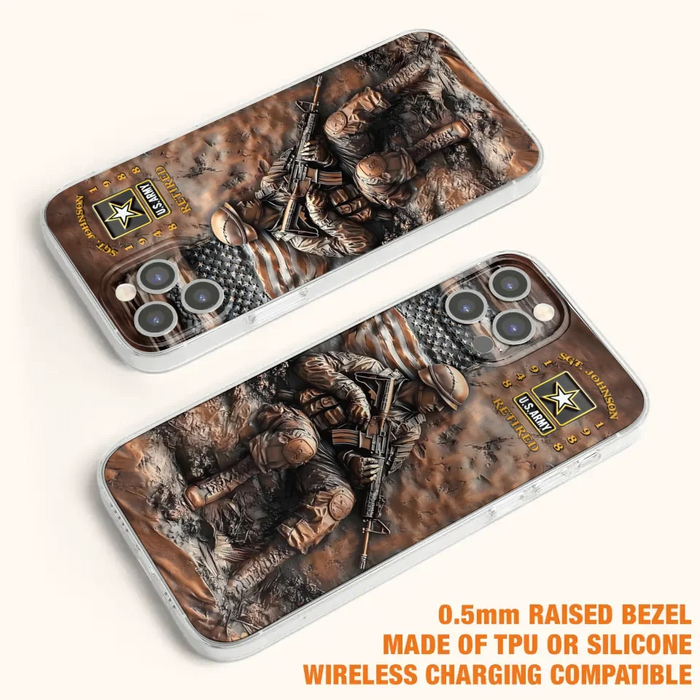 Custom Personalized Veteran Phone Case - Gift Idea For Veteran - Case For iPhone/ Samsung