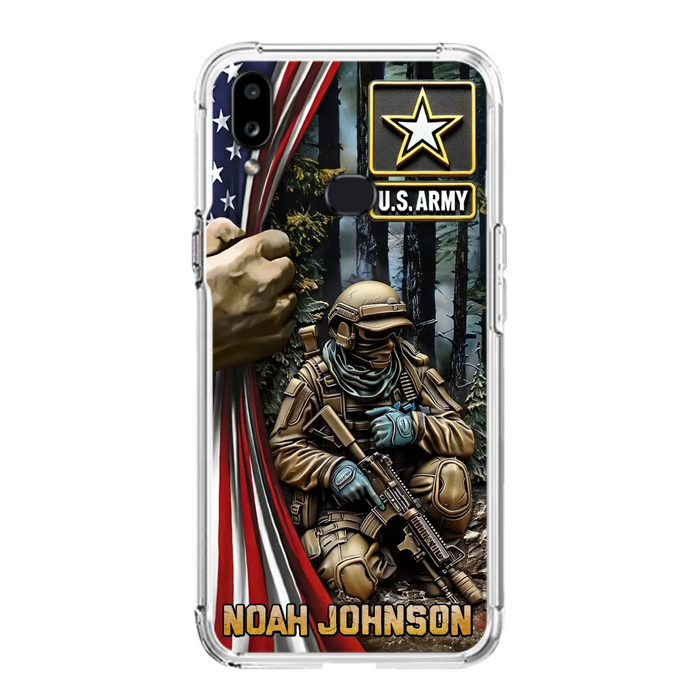 Custom Personalized Veteran Phone Case For iPhone/ Samsung - Veteran Gift Idea - Custom Name