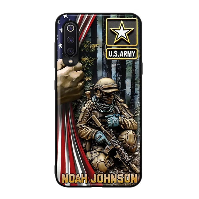 Custom Personalized Veteran Oppo/ Xiaomi/ Huawei Phone Case - Veteran Gift Idea - Custom Name