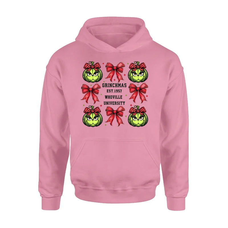 Personalized Grinchmas University T-shirt/Long Sleeve/Sweatshirt/Hoodie - Gift Idea For Christmas