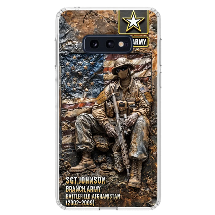 Custom Personalized Veteran Phone Case For iPhone/ Samsung - Veteran Gift Idea