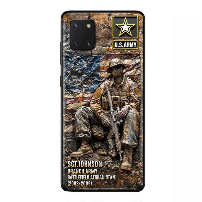 Custom Personalized Veteran Phone Case For iPhone/ Samsung - Veteran Gift Idea