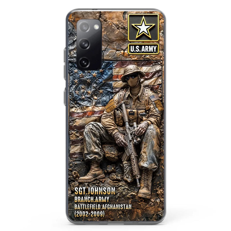 Custom Personalized Veteran Phone Case For iPhone/ Samsung - Veteran Gift Idea