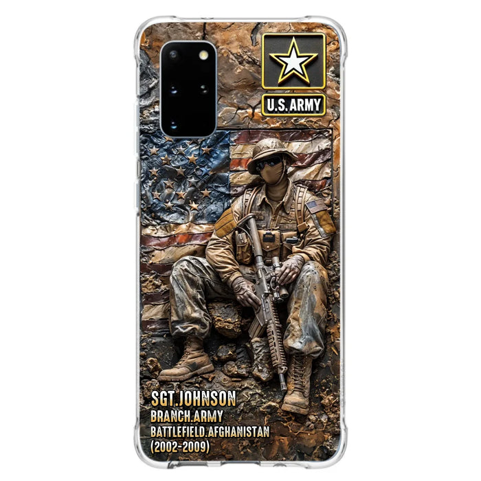 Custom Personalized Veteran Phone Case For iPhone/ Samsung - Veteran Gift Idea