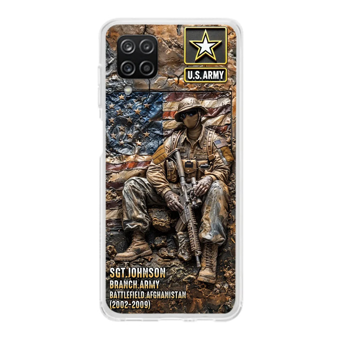 Custom Personalized Veteran Phone Case For iPhone/ Samsung - Veteran Gift Idea