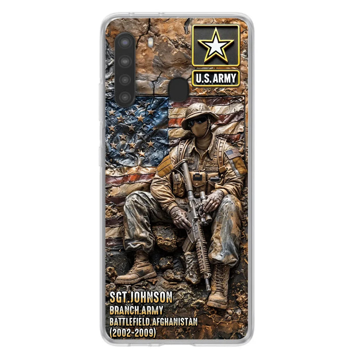 Custom Personalized Veteran Phone Case For iPhone/ Samsung - Veteran Gift Idea