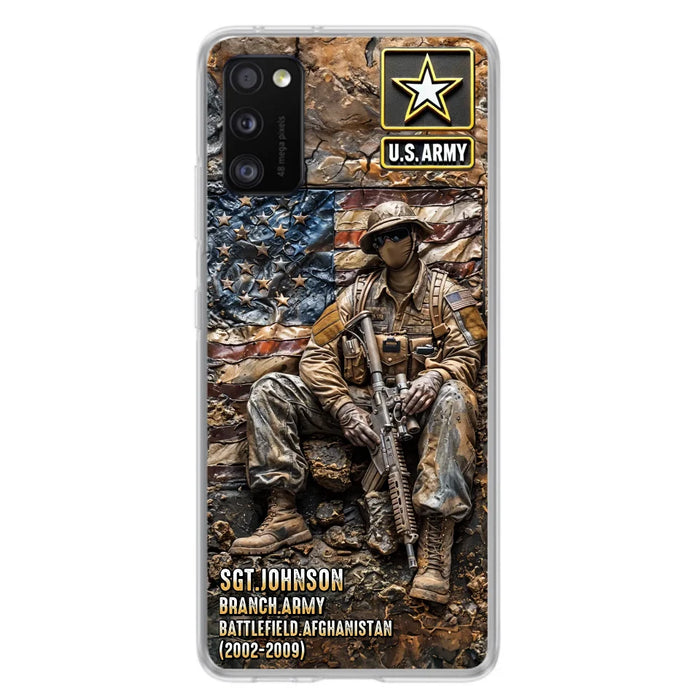 Custom Personalized Veteran Phone Case For iPhone/ Samsung - Veteran Gift Idea