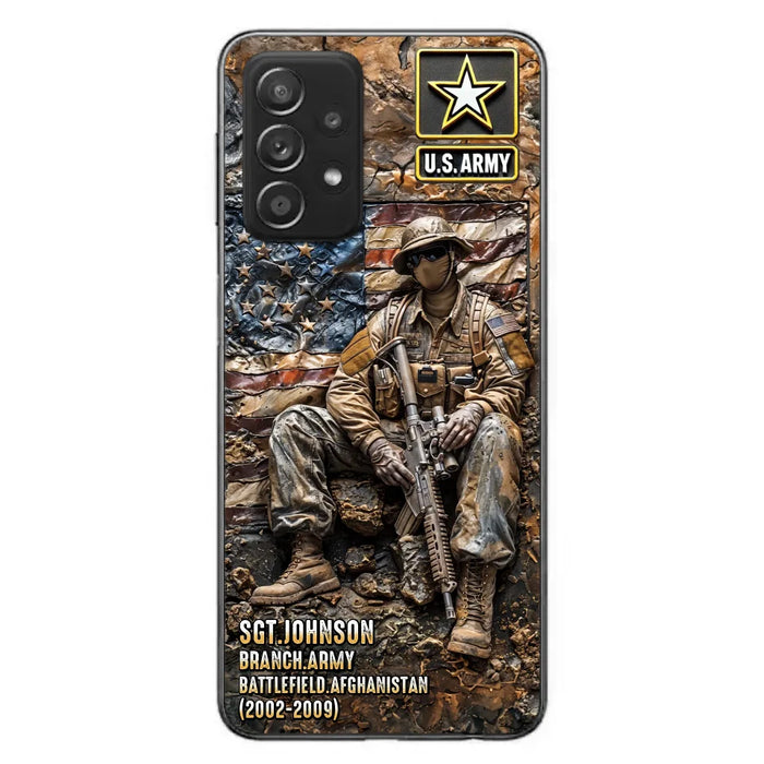 Custom Personalized Veteran Phone Case For iPhone/ Samsung - Veteran Gift Idea