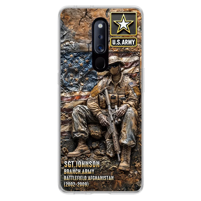 Custom Personalized Veteran Oppo/ Xiaomi/ Huawei Phone Case - Veteran Gift Idea