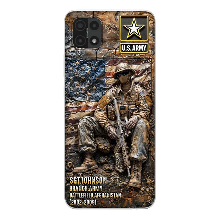 Custom Personalized Veteran Oppo/ Xiaomi/ Huawei Phone Case - Veteran Gift Idea