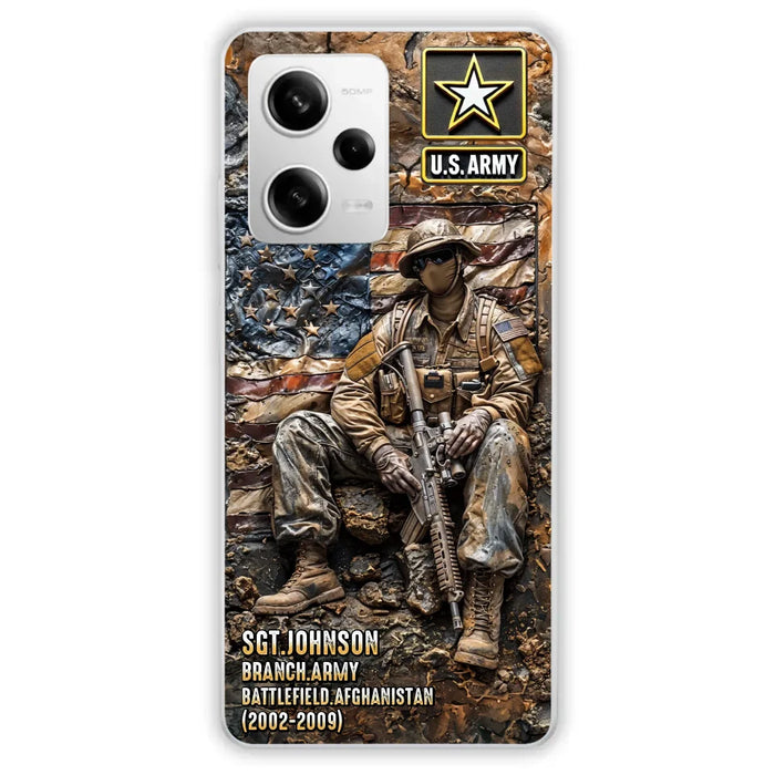 Custom Personalized Veteran Oppo/ Xiaomi/ Huawei Phone Case - Veteran Gift Idea