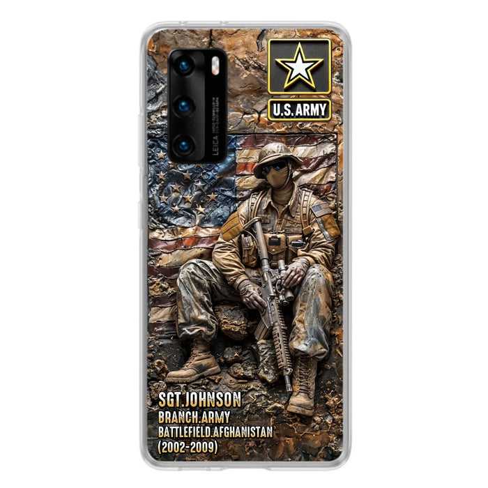 Custom Personalized Veteran Oppo/ Xiaomi/ Huawei Phone Case - Veteran Gift Idea