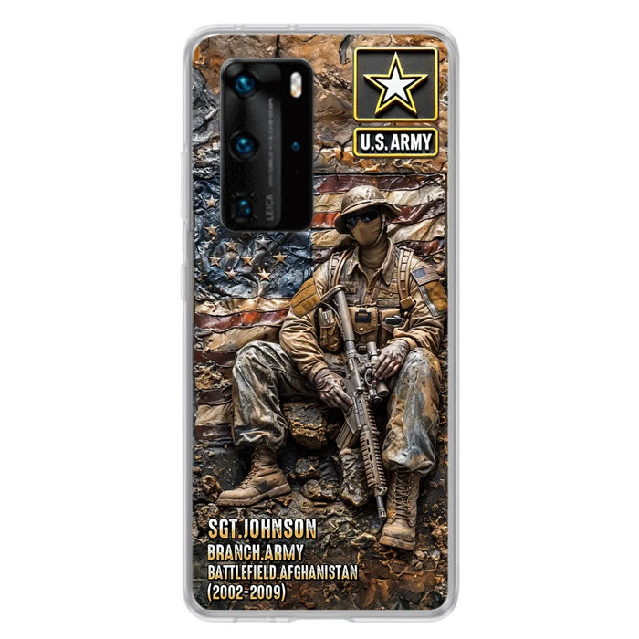 Custom Personalized Veteran Oppo/ Xiaomi/ Huawei Phone Case - Veteran Gift Idea