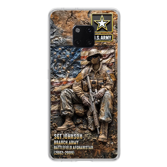 Custom Personalized Veteran Oppo/ Xiaomi/ Huawei Phone Case - Veteran Gift Idea