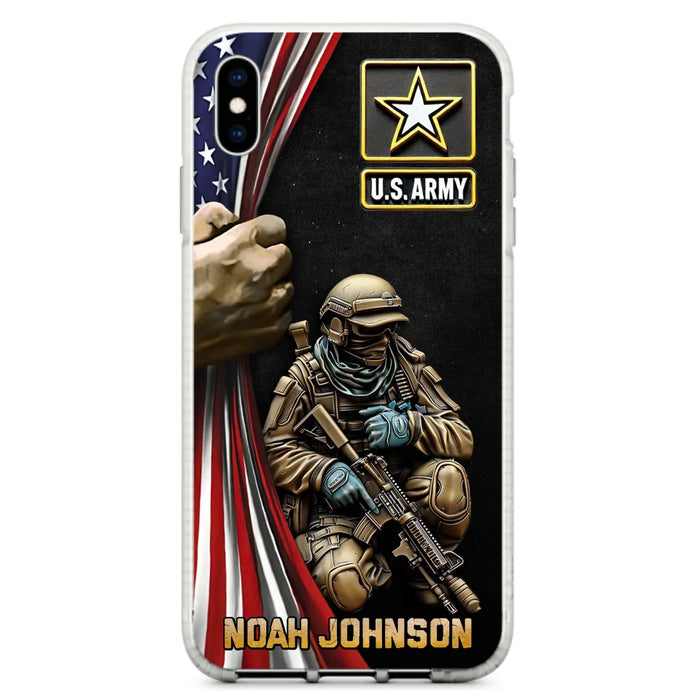 Custom Personalized Veteran Phone Case - Veteran Gift Idea - Case For iPhone/ Samsung