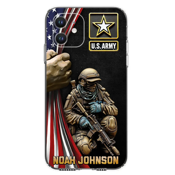 Custom Personalized Veteran Phone Case - Veteran Gift Idea - Case For iPhone/ Samsung