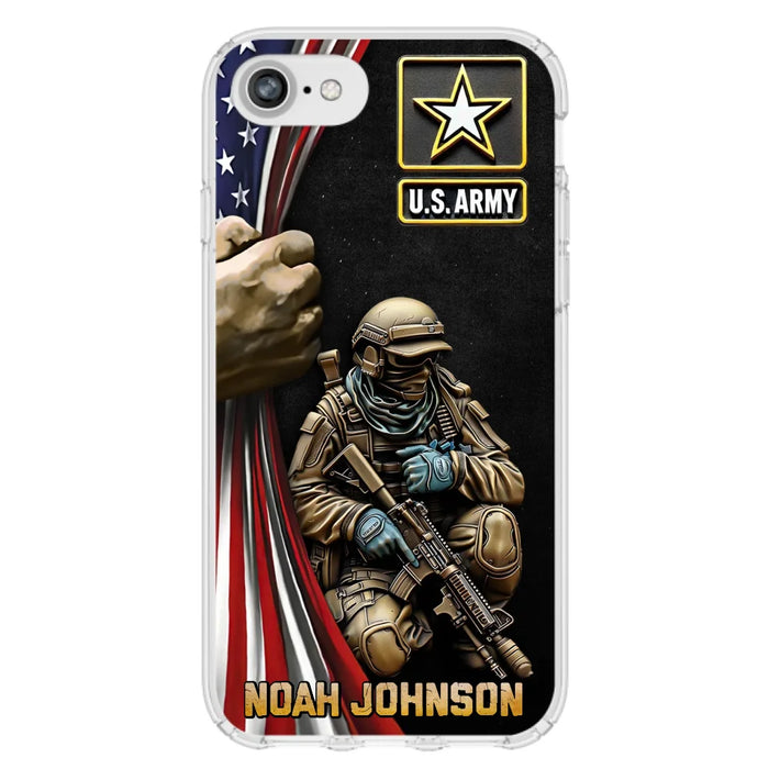 Custom Personalized Veteran Phone Case - Veteran Gift Idea - Case For iPhone/ Samsung