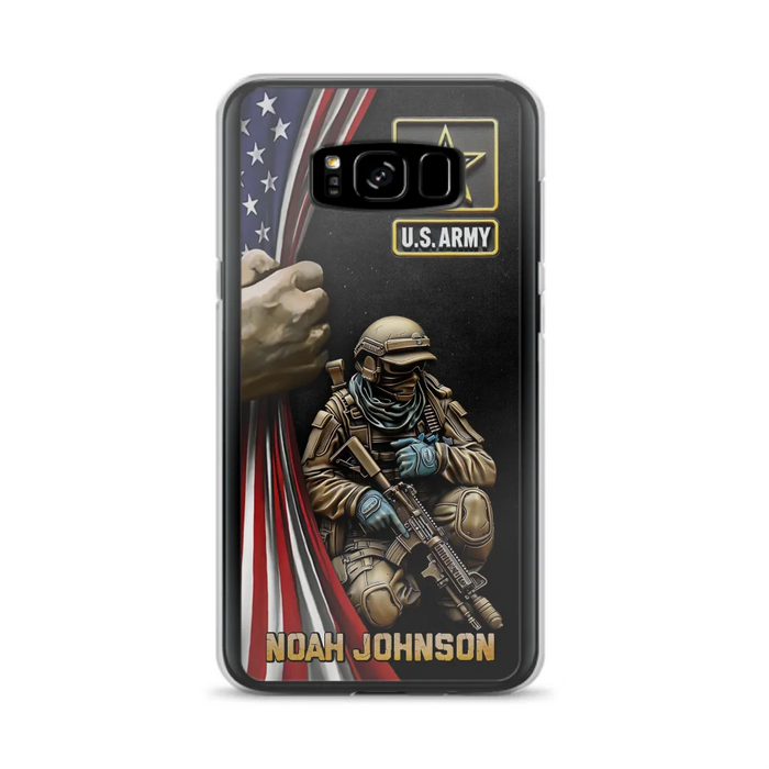 Custom Personalized Veteran Phone Case - Veteran Gift Idea - Case For iPhone/ Samsung