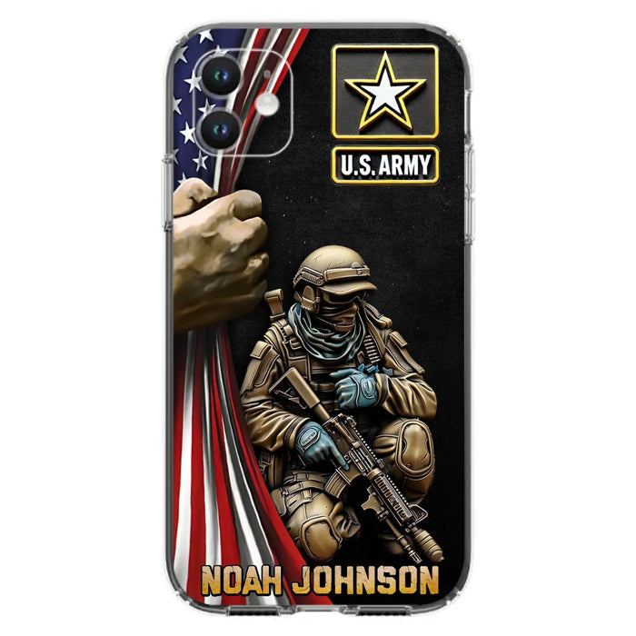 Custom Personalized Veteran Phone Case - Veteran Gift Idea - Case For iPhone/ Samsung